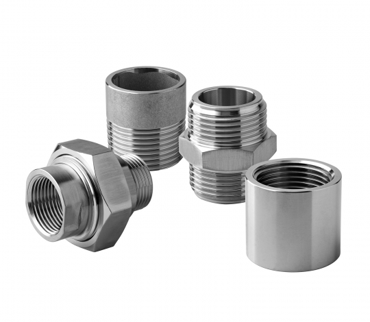 Solid forged threaded fittings