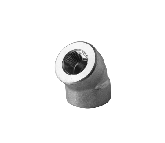 45&deg; Elbow ASME B16.11 A182 3000# NPT