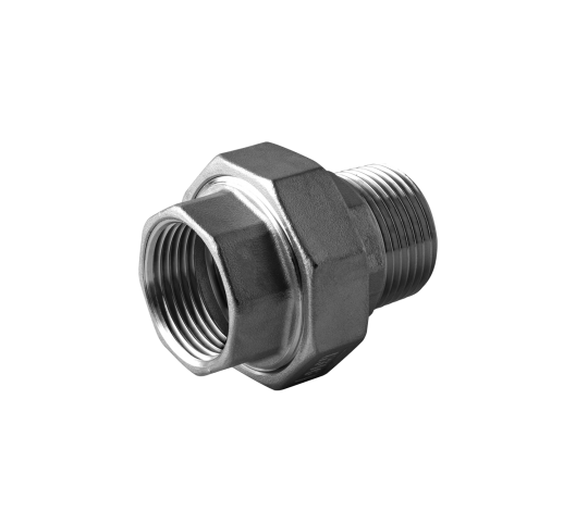 Bocchettone maschio femmina tenuta conica in acciaio inox 150 LBS