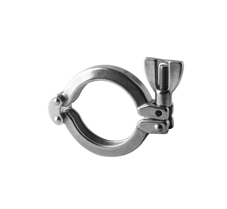 MORSETTO SNODO DOPPIO CLAMP DIN 32676